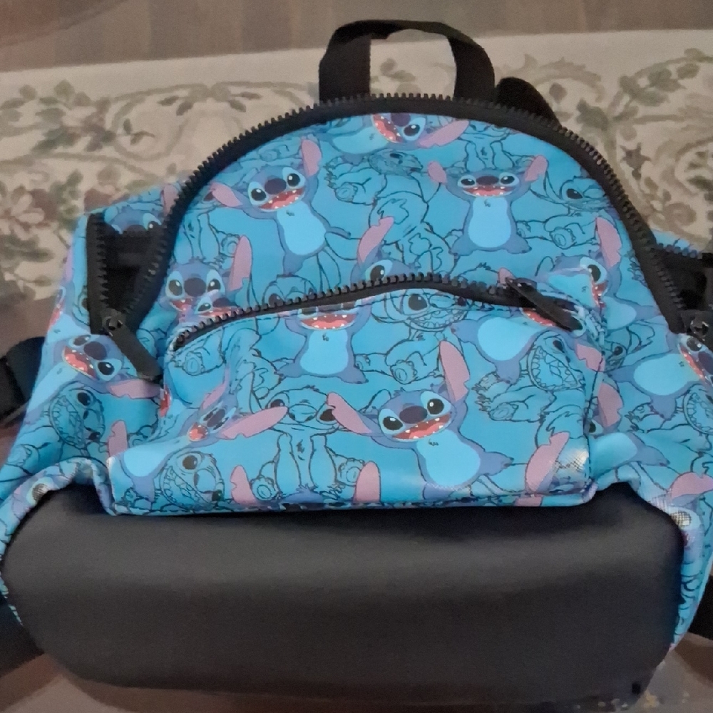 Blue Cartoon Character Mini Backpack - image 1